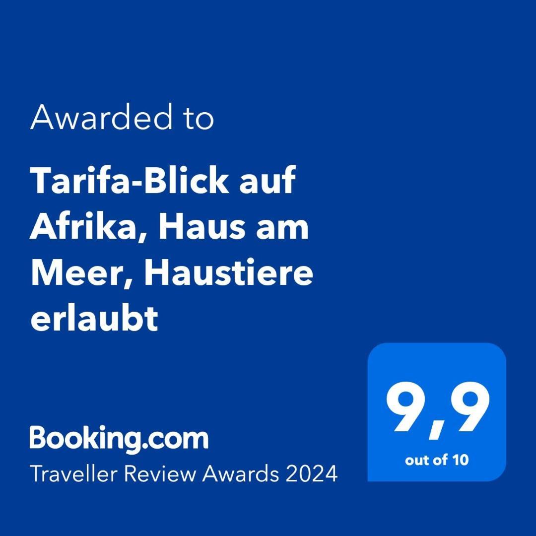 Tarifa-Blick Auf Afrika, Haus Am Meer, Haustiere Erlaubt Exterior photo